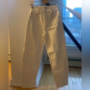 Agolde Off White Jeans Size 23
